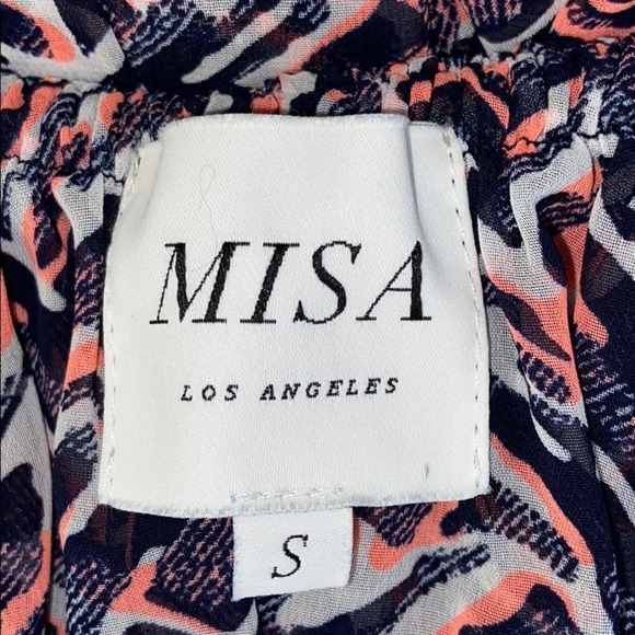 Misa Los Angeles Short Bell Sleeve Top - Small - Picture 6 of 8